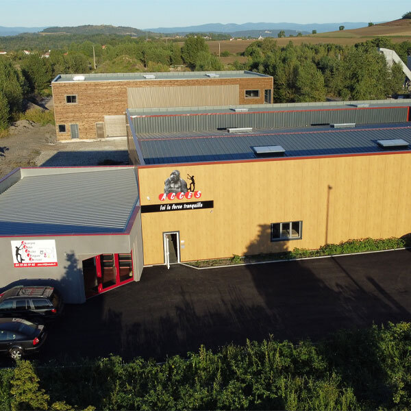 Hangar de la société ACCES.