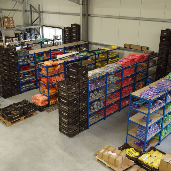 Stock d'élingues de la société ACCES.