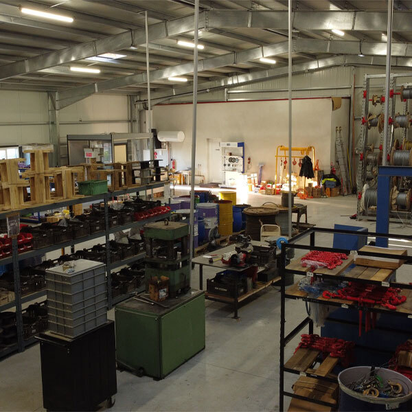 L'atelier de la société ACCES.