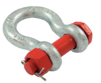 Manille Lyre HR Boulonnée Goupillée