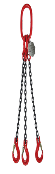 Elingue Chaîne - 3 Brins + 3 Crochets Raccourcisseurs